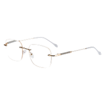 Reading glasses for middle-aged and elderly people high-definition reading glasses for men high-definition anti-blue light elderly women multi-functional gold and silver single light