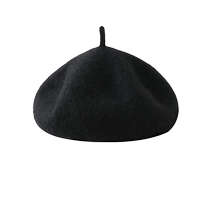 Childrens beret baby Korean style fashion parent-child painter hat girls casual pumpkin hat children autumn and winter beret hat
