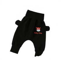Baby pants spring and autumn pure cotton outer wear large pp pants for boys and girls baby high waist belly protection autumn and winter wear butt pants trousers