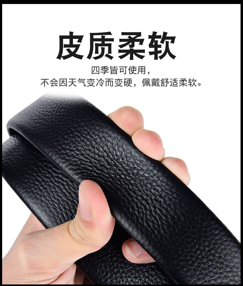 Ремень, кожаная повязка на голову, пряжка, из натуральной кожи 