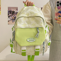 School bag girl cute high school student junior high school student large capacity versatile backpack elementary school student simple small fresh backpack