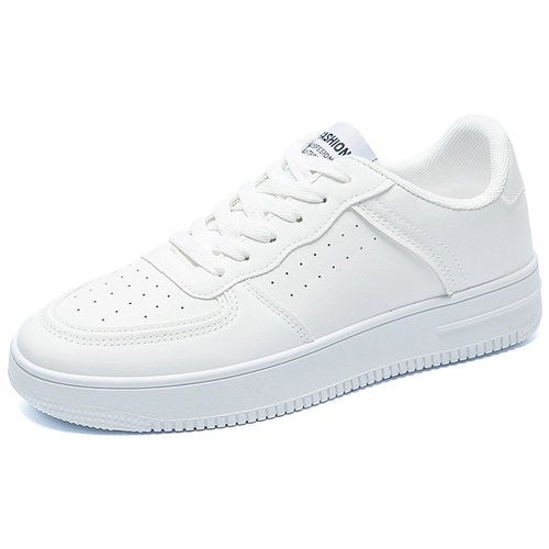 Демисезонная трендовая белая обувь, весенние белые универсальные кроссовки для отдыха, подходит для подростков