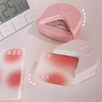 照片切割小型切裁剪R4考研倒角器弧形diy贺卡相片塑封膜卡小卡