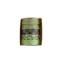 Material stickers retro basic handbook tape Autumn Thoughts set salt-based decoration and paper tape forest-based whole roll