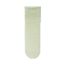 Pile socks womens summer mid-calf socks mesh breathable thin Japanese solid color ice socks boneless straight calf socks