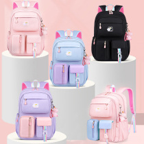 2024 New Primary School Bags First Grade Children Three to Six Large Capacity Boys and Girls Ultra Lightweight Backpacks