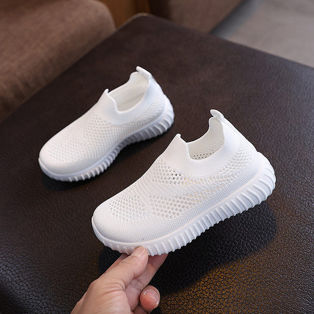 Kindergarten Indoor Shoes for Girls 2025 New Spring and Summer Children's Baby Shoes Mesh Breathable Girls' Canvas Shoes