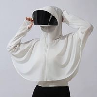 Белый объектив, одежда для защиты от солнца