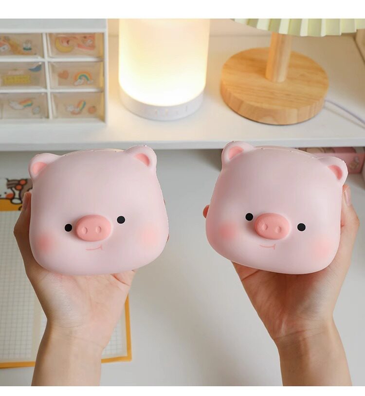 Креативные игрушки для детей 解压神器网红猪猪捏捏乐玩具慢回弹办公室减压球手捏女生治愈礼物 JIFANPAUL