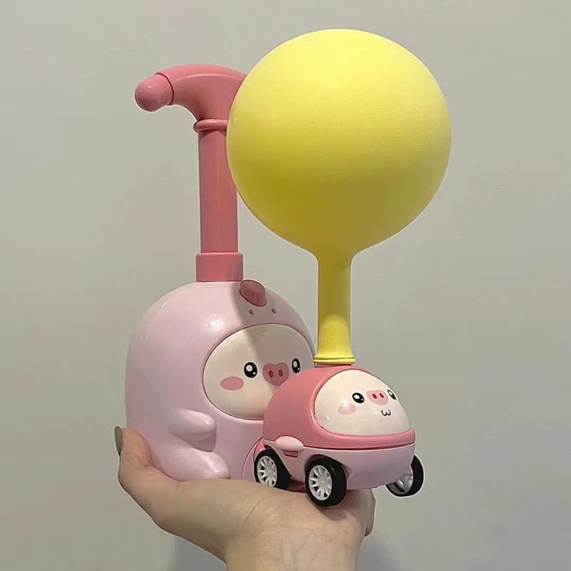 Children's Trending Toy: Air-Powered Balloon Car for Boys, 2026 New Model, Small Car That Consumes Energy
