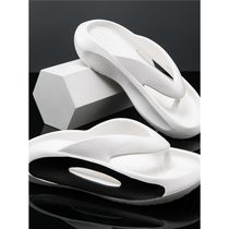 EVA flip-flops for mens summer outer wear 2024 outdoor beach flip-flops plywood sandals and slippers