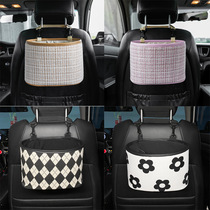 Car Cashier Bag Seat Back On-board Containing hanging bag Thousand-bird Compartment Debris storage Hanging storage box