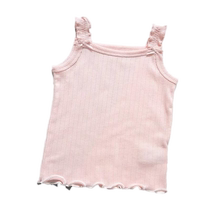 Childrens vest summer new style girls tops stylish simple thin vest breathable short sleeves cute versatile suspenders