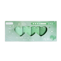 High-looking childrens primary school students special eraser gradient creative pencil eraser chip-free ultra-clean eraser