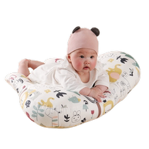 Baby tummy pillow head-up training anti-vomiting slope pad exhaust pillow baby practice newborn breastfeeding artifact