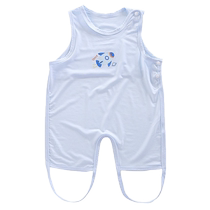 Bellyband baby summer modal thin baby belly protection half-back air-conditioned clothing with leg vest newborn belly circumference