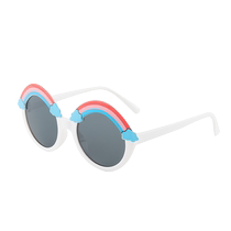 Children sunglasses girl sunglasses Han version cute cartoon Rainbow baby glasses male and female child personality ink mirror tide