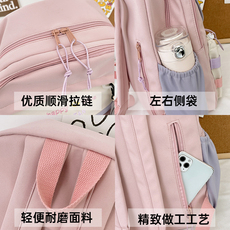 Ранец 书包女2025新款中学生初中生少女小众冷门双肩包高颜值大容量ins Jifanpaul