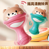 Baby toys 0-1 years old baby early education grab stick soothing rattle newborn baby can boil teether small month grasp