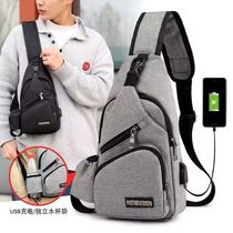 Mens Chest Bag Shoulder Bag Womens Versatile Casual Cycling Sports Pocket Backpack Crossbody Bag Waterproof New Crossbody Bag