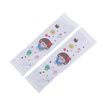 Childrens sun protection ice sleeves for boys and girls summer ice silk sleeves baby anti-pilling ice sleeves cartoon cute arm protection