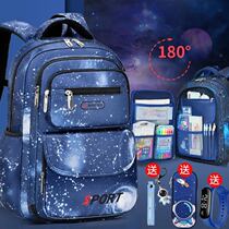 Childrens schoolbags primary school students first and second grade hot style boys third to sixth grade high-value backpacks and backpacks