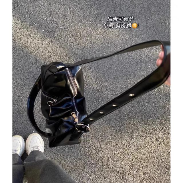 Original Hot Girl Bag Women's 2025 New Soft Leather Tote Bag Trendy Fashion Crossbody Shoulder Casual Large Capacity Bag