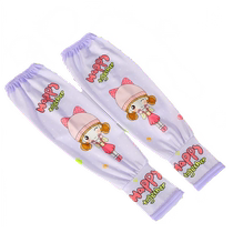 Sun protection sleeves for children 2024 new ice silk sleeves cute students loose hand sleeves boys and girls arm sleeves