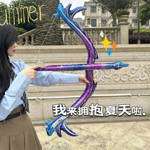 Inflatable Butterfly Wings Balloon Childrens Birthday Party Photo Decoration Props Floor Push Toy Bow and Arrow Balloon Wholesale