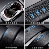 Ремень, кожаные штаны, из натуральной кожи, воловья кожа