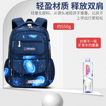 New childrens spine protection and burden-reducing backpack for boys and girls primary school students in grades 1 2 3 to 6 ultra-lightweight school bag