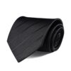 Black Tie for Men, High-End, No-Knot, Formal, Business, Korean Style, Casual, Lazy Style, Zipper Type, Striped, Wedding Groom