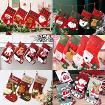 Christmas decoration supplies Santa Claus socks Christmas tree pendants Christmas stocking gift bags Christmas gift bags
