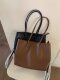 Retro Large-Capacity Bag for Women 2026 New Korean Style Fashionable Versatile Shoulder Tote Bag for Work and Commuting Women's Trendy Bag