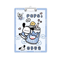 Writing splint writing board pad a4 board clip acrylic folder note paper clip student stationery cute