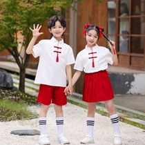 Kindergarten uniforms primary school students summer class uniforms chorus competition performance suits childrens recital performance costumes