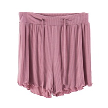 Maternity pajama pants summer thin shorts postpartum plus size pregnancy period confinement pants five-point air-conditioned pants breathable home pants