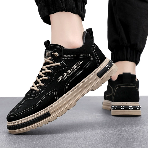 Мужская обувь, рабочие нескользящие туфли, кроссовки для отдыха, осенняя