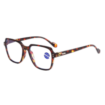 Large-frame fashionable reading glasses for men and women high-definition reading glasses middle-aged and elderly pattern young portable elderly glasses reading glasses