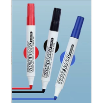 Erasable whiteboard pen Teachers water-based black blackboard pen drawing board writing easy-to-erasable thick-headed marker pen
