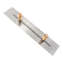 Cleaning shovel stainless steel shovel double wooden handle trowel floor and wall tool scraper wall scraper putty knife