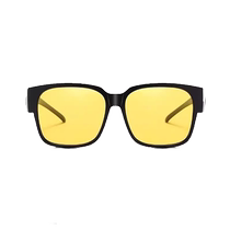 New anti-high beam glasses night vision myopia set polarized kafa driving special mens fishing clip-on sunglasses