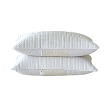 A pair of anti-salat and anti-head oil pillowcases 2024 new pure cotton 48x74cm mens anti-sweat pillow core isolation covers
