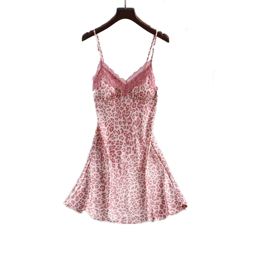 Летняя шелковая пижама, сексуальный кружевной топ с чашечками, «Холодное сердце», эффект подтяжки