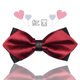 Double-Layered British-Style Children's Bow Tie for Elementary School Students, Performance Bow Tie, Red and Black, Boys' Shirt, Suit Collar Flower