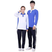 Shenzhen school uniforms for middle school students in summer autumn and winter quick-drying and breathable high school uniforms for boys and girls junior high school students cotton T-shirts and trousers