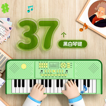 With mike small piano toy can play 37 key electronic violin children instrument beginology early to teach baby toddler girl