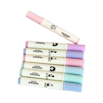 Taco co-branded highlighter Internet celebrity fluorescent marker pen color strokes key color hot style student marker pen