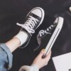 Casual Canvas Shoes for Women, Versatile White Shoes, Student Sneakers, 2026 Trendy Low-Top Men's Korean Style Classic Cloth Shoes