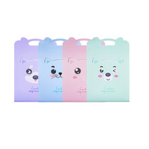 Large-capacity transparent test paper storage bag student-specific accordion bag high-looking multi-layer document bag portable insert organization artifact